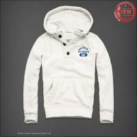 heren abercrombie fitch pullover half-knop wit blauw ny track 92 Echt Goedkoop 3d1fg967